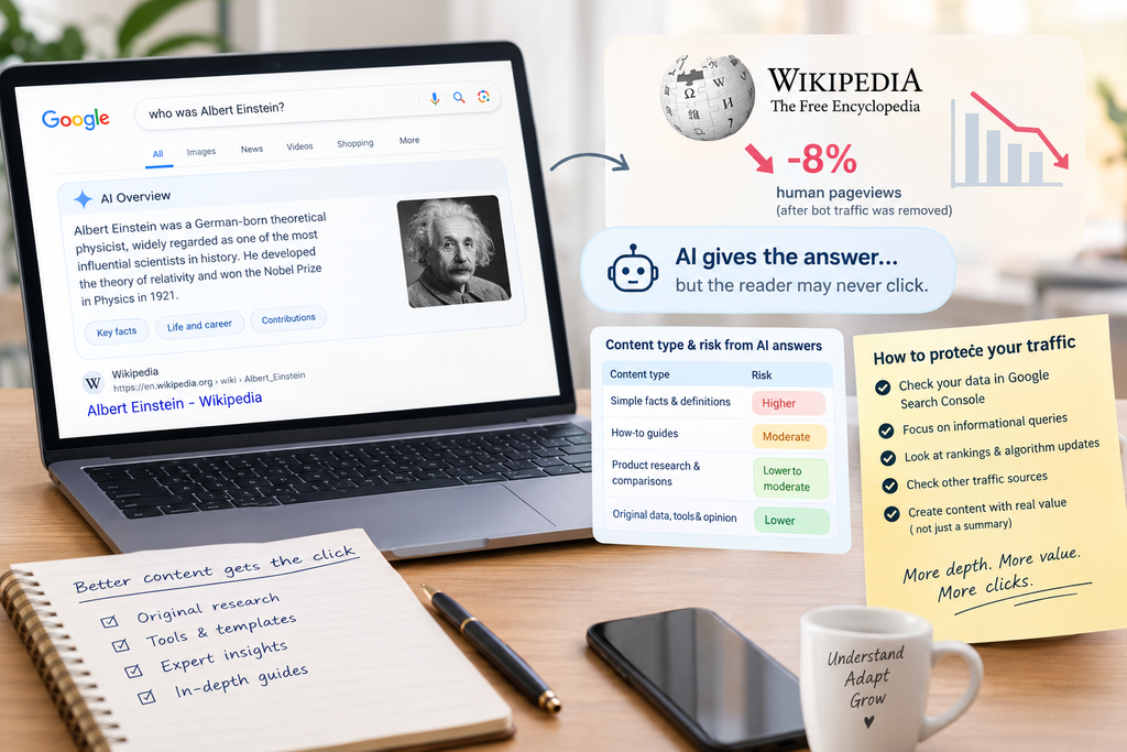  AI Overviews and web traffic