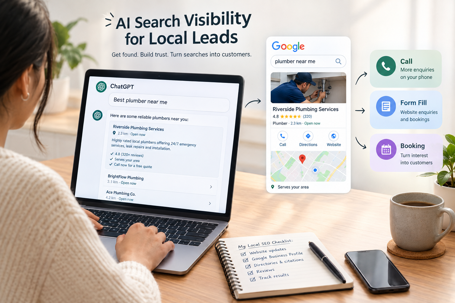 AI search visibility

